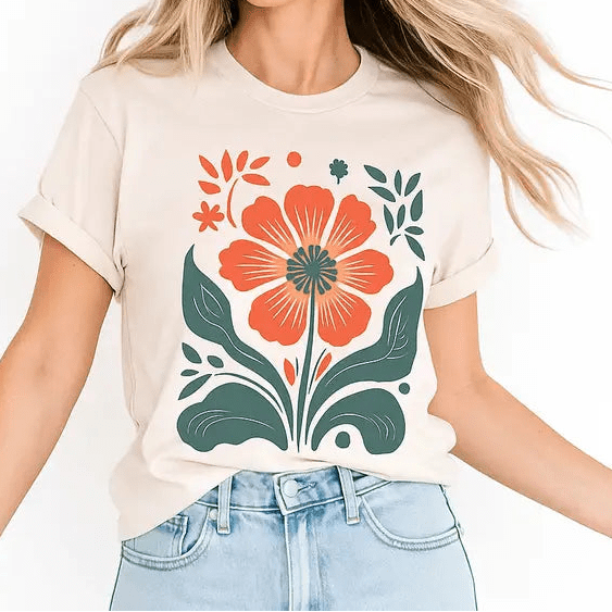 Women's Short Sleeved T-Shirt - The Country Rabbit Gifts & Décor