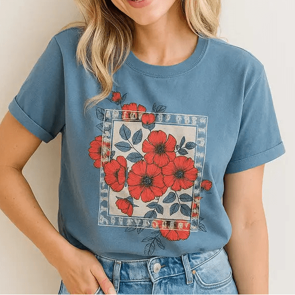 Women's Short Sleeved T-Shirt - The Country Rabbit Gifts & Décor