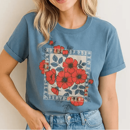 Women's Short Sleeved T-Shirt - The Country Rabbit Gifts & Décor