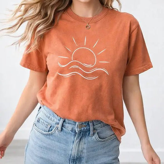 Women's Short Sleeved T-Shirt - The Country Rabbit Gifts & Décor