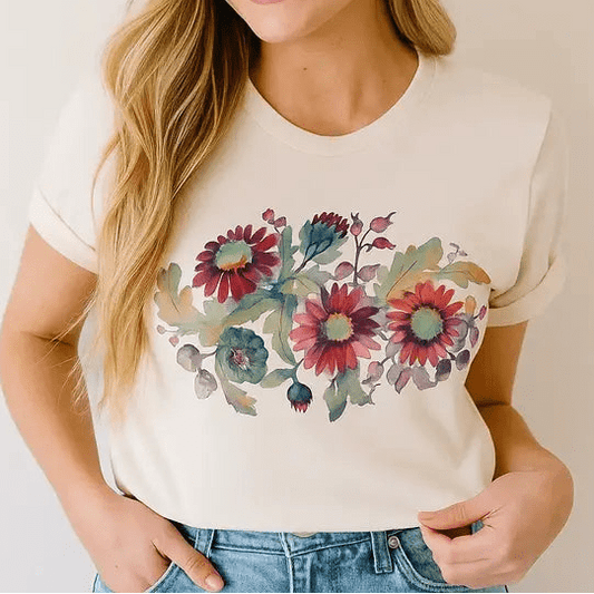 Women's Short Sleeved T-Shirt - The Country Rabbit Gifts & Décor