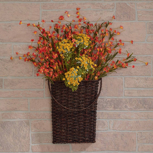 Woven Seagrass Thin Wall Pocket - The Country Rabbit Gifts & Décor